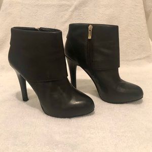 Barely Worn Leather Jessica Simpson Booties